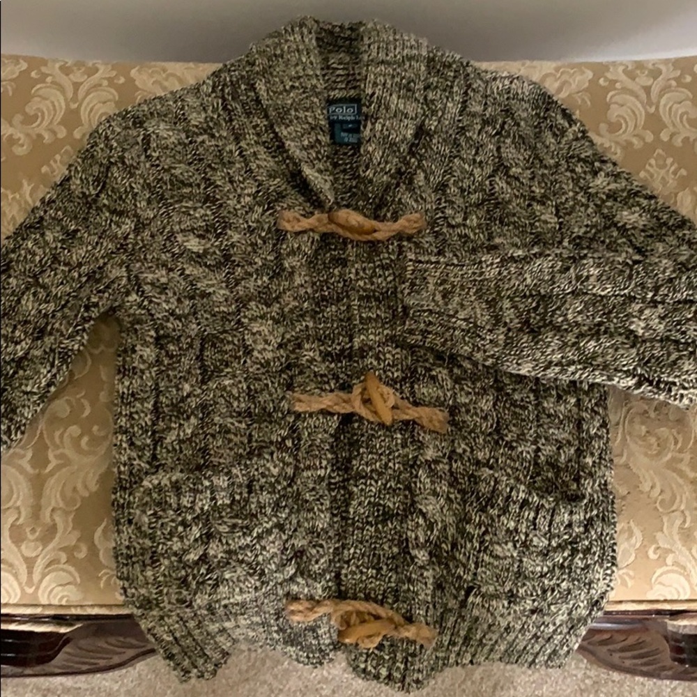 Polo Ralph Lauren boys Cable-Knit Cardigan Size 6